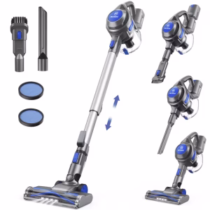 MOOSOO Cordless Stick Vacuum Cleaner Lightweight for Carpet Floor Pet Hair Home XL-618A