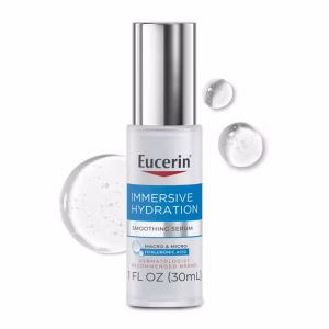 Eucerin Immersive Hydration Smoothing Face Serum with Hyaluronic Acid, 1 fl oz